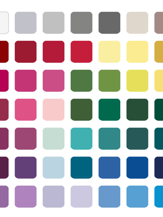 Deep Winter i.e. Dark Winter color palette