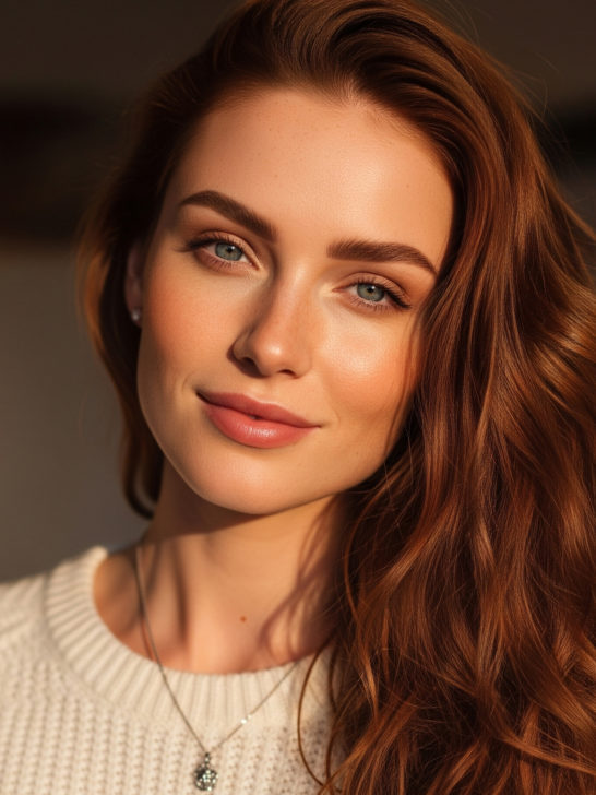 A woman with a true Autumn complexion