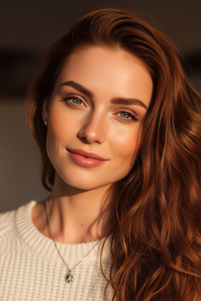 A woman with a true Autumn complexion