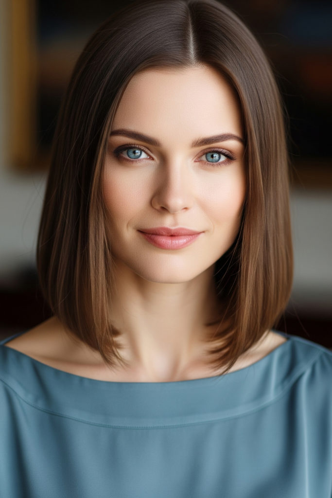 Woman with a true summer complexion