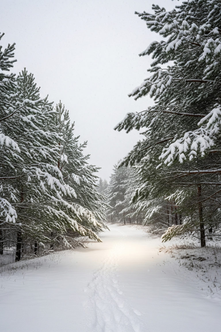 A winter scene