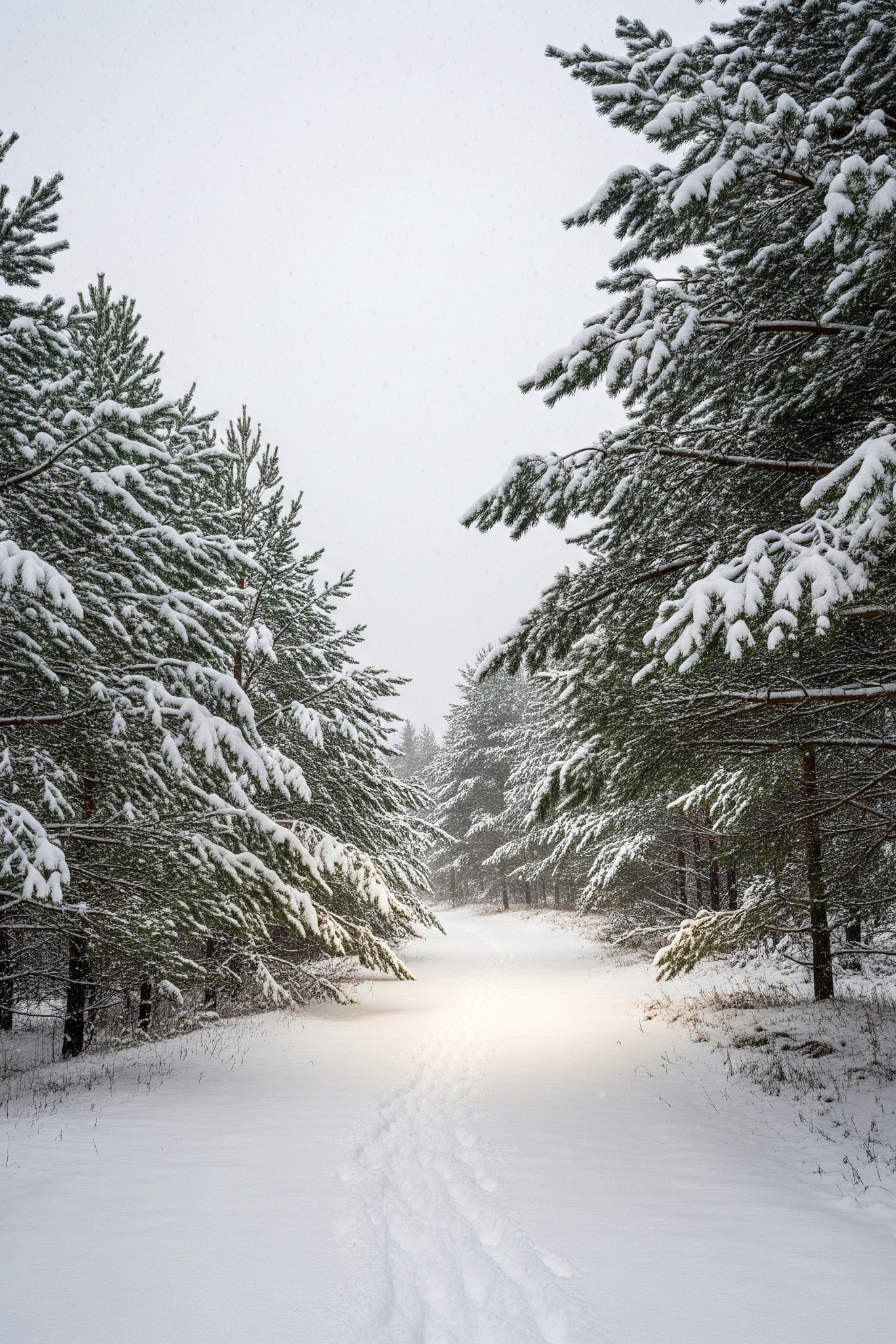 A winter scene